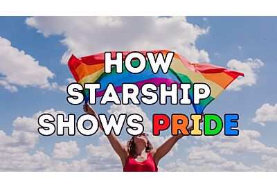 How Starship Shows Pride