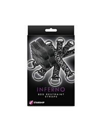 Starship Inferno - Bed Restraint Straps - Black