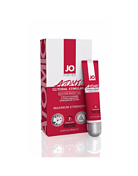 A graphic with a green background showcases the text "No Image" at the top. Below, an icon of a rocket encircled by stars suggests excitement, akin to the warming and tingling sensation provided by Jo Atomic Clitoral Gel Warming Stimulant 10 ML.