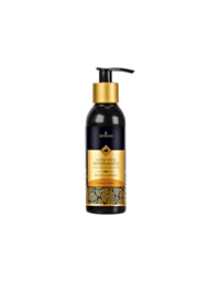 A green graphic showcasing a grey rocket icon surrounded by stars emphasizes the body-safe ingredients of the Sensuva Ultra Thick Water Base Salted Caramel 4 oz. product, with the words No Image displayed above the icon.
