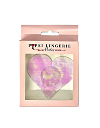 A vivid green backdrop displays the text "No Image" at the top, followed by a white icon depicting a rocket launching from a circular planet surrounded by shimmering stars, reminiscent of the eye-catching design of Popsi Hologram Heart Pasties Pink.