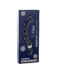 A green background with a light gray rocket icon inside a circle generates excitement, resembling the anticipation evoked by the Sensuelle Homme ProS Prostate Massager Navy Blue, while the text "No Image" appears at the top.