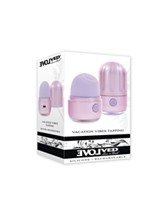 Evolved-Recharge Sil Vacation Vibes Tapping-Pink Purple