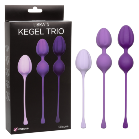 A green background featuring a light gray rocket icon encircled and surrounded by sparkles evokes the premium quality of the expertly crafted Starship Libra Kegel Trio. Positioned above the icon is the text "No Image.