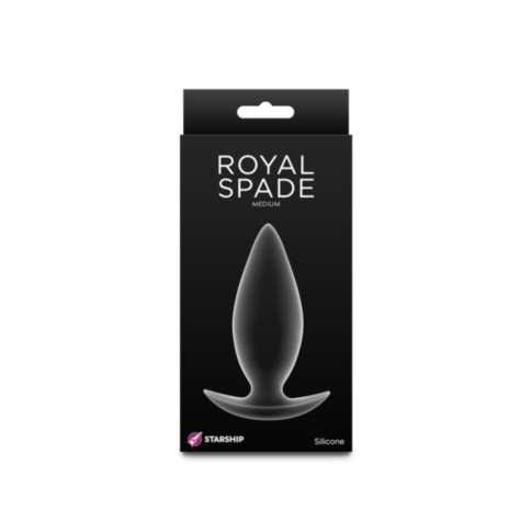 A green square labeled "No Image" is followed by a logo of a rocket resembling the Starship Royal Spade Medium, launching around a stylized planet with stars in the background, symbolizing the journeys enabled by innovations in body-safe silicone.
