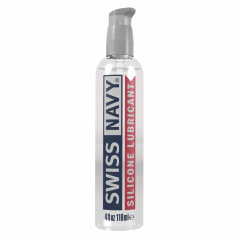 A gray rocket icon inside a circle with stars and a planet, set against a green background with the text "No Image" above, captures the sleek sophistication of Swiss Navy Lube Silicone 4oz Bottle, akin to premium silicone lubricants that enhance personal 