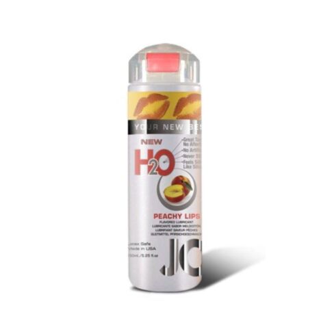 A green square features the words No Image at the top. Beneath it, an illustration of a rocket is seen soaring over a planet and surrounded by stars. This image is as smooth and sleek as JO H2O Flavored Lubricant Peachy Lips 4oz, all in gray.