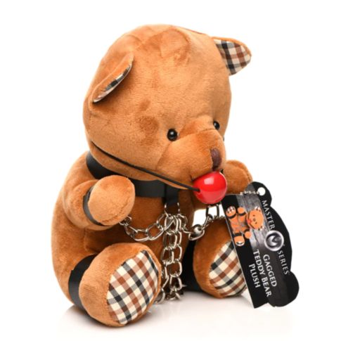 A gray rocket icon against a green background displays the words "No Image" above it, resembling the playful style of the XR-Gagged Teddy Bear Plush with its circle and stars design that brings to mind a lighthearted gag gift.