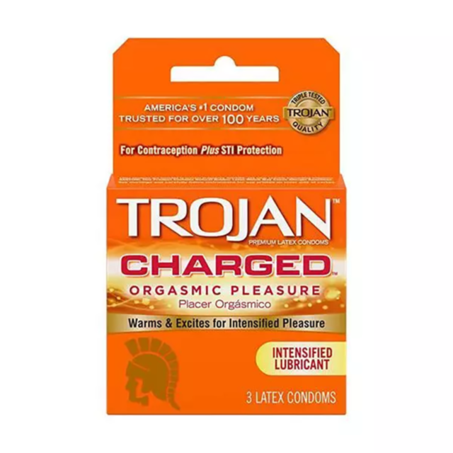 Trojan Intensified Charged 3pk
