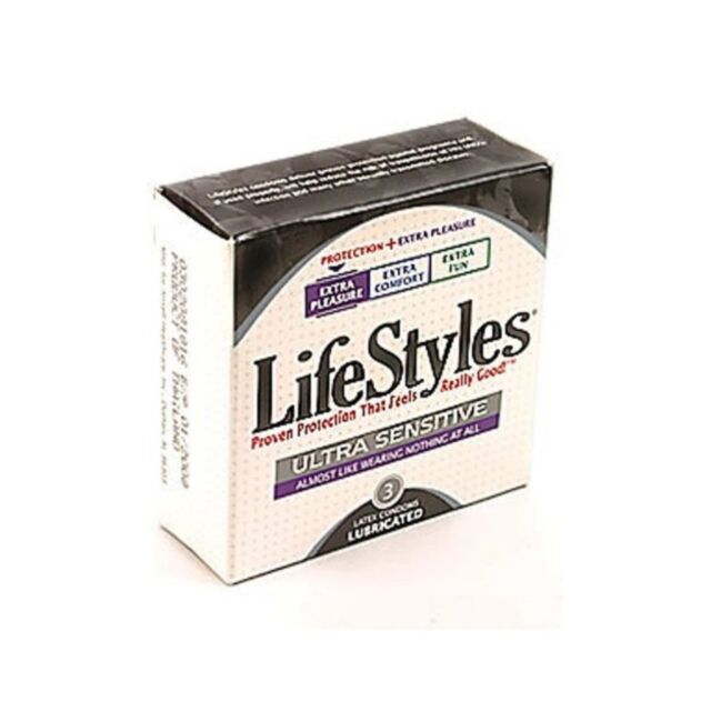 Lifestyles Ultra Sensitive 3pk