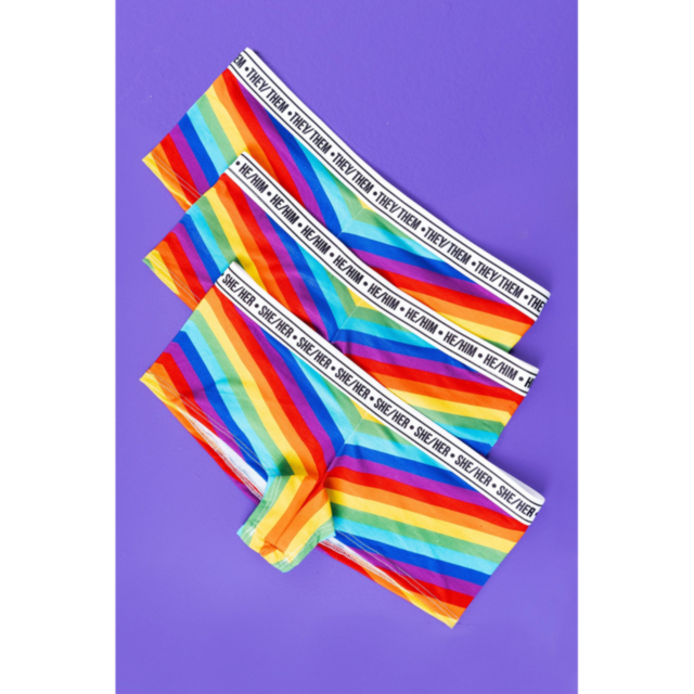 A green background showcasing a gray rocket ship icon soaring around a planet, encircled by stars. Above the icon is the text "No Image." It's as whimsical and vibrant as the Cheeky Short Rainbow They Them L/XL, reminiscent of adding a splash of rainbow p