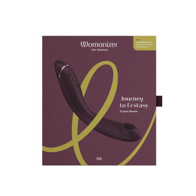 A dark purple backdrop adorned with a light gray rocket emblem and the words "No Image" subtly hints at innovation reminiscent of the Womanizer OG G-Spot.