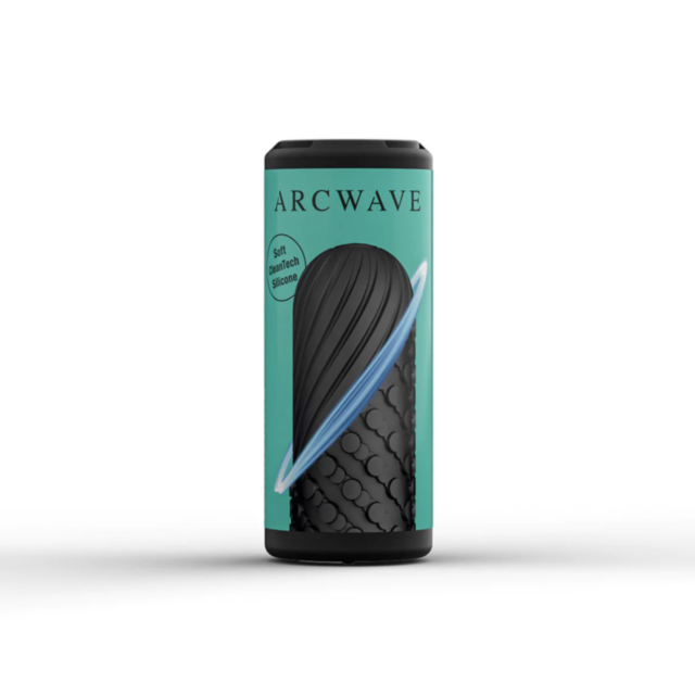 A graphic with a green background shows the text No Image above a circular icon featuring a rocket and stars, designed with CleanTech silicone for an Arcwave Ghost-Black feel.