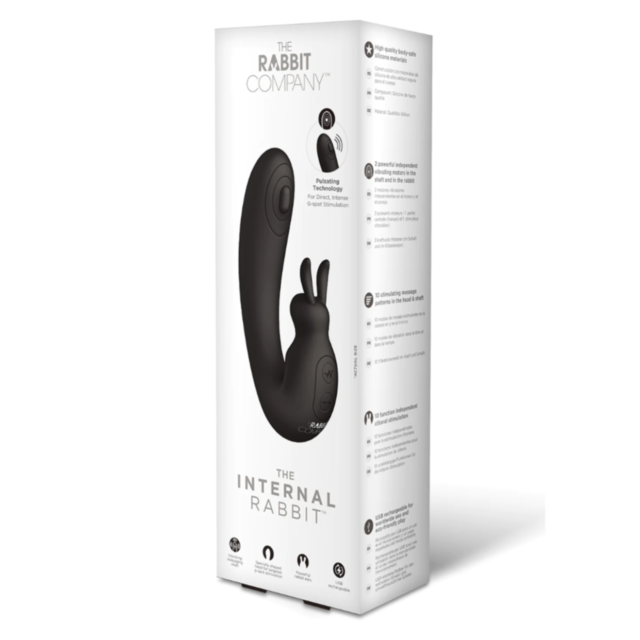 A black image placeholder featuring a graphic of a rocket and planet highlights our dedication to innovation. The text "No Image" hovers above, akin to the anticipation of discovering The Rabbit Co-The Internal Rabbit-Black, crafted from body-safe silicon