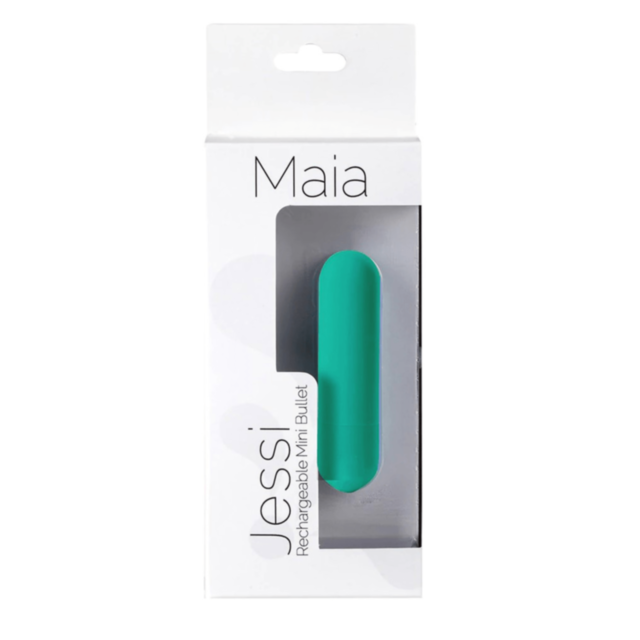 A vibrant green background highlights a gray rocket ship icon launching into space, encircled by stars, reminiscent of the powerful journey of the Jessie Rechargeable Mini Bullet Emerald into the cosmos. The words "No Image" float above, cloaked in a slee
