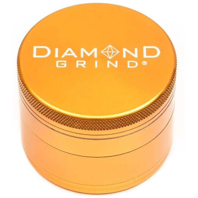 A green image with a gray rocket logo encircled by a ring and stars, reminiscent of the sleek design of an anodized aluminum Diamond Grind 56mm 4pc Grinder, features the words No Image at the top.