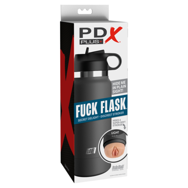 A green square showcases a gray circle adorned with a rocket ship and stars. Above the circle, "No Image" is inscribed in gray. This discreet stroker design named "PDX Plus-Fuck Flask Grey-Secret Delight-Light" is compact and subtle.