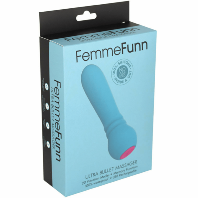 A green background features a gray icon of a rocket and planet, overlaid with the text No Image, evoking the sleek design of contemporary waterproof devices, like the FemmeFun-Ultra Bullet Teal, known for its versatile features such as multiple vibration 