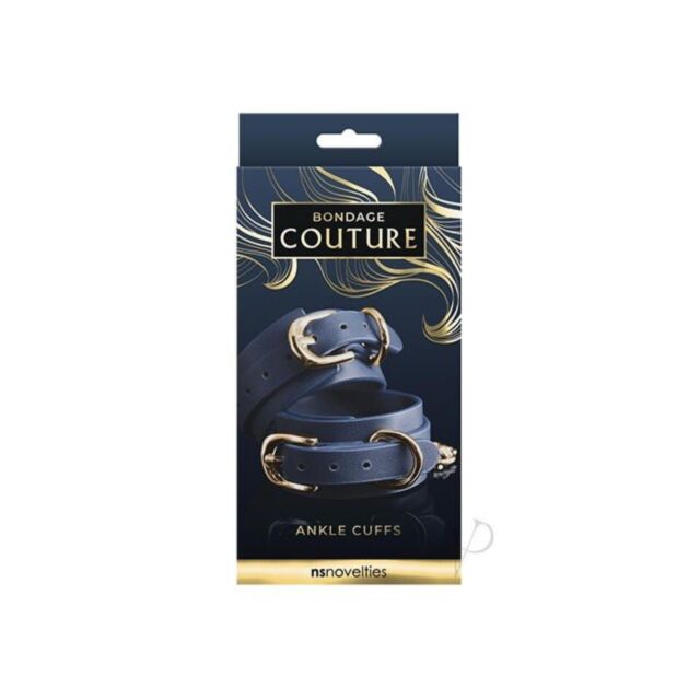 Bondage Couture Ankle Cuff Blue