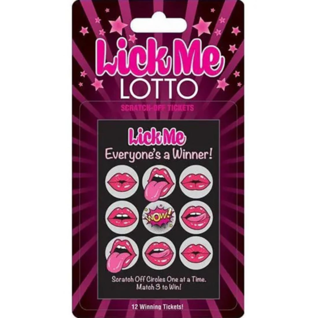 A green image showcases a light gray rocket icon surrounded by stars, evoking the style of Lick Me Lotto Scratchers, with text above stating No Image.