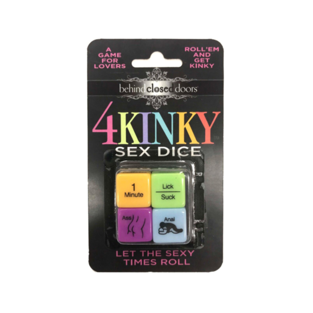 A green square featuring the text "No Image" at the top and a gray icon of a rocket encircled by stars within a circular border in the center, capturing the playful spirit of Little Genie's 4 Kinky Sex Dice.