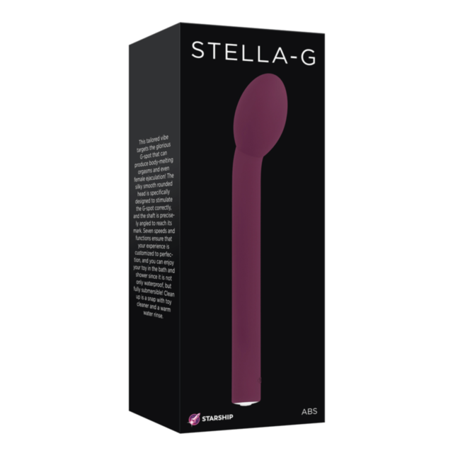 A straightforward graphic featuring a green background displays a light gray image placeholder icon depicting a rocket orbiting a planet with stars. Highlighted by its waterproof design, the text "Starship Stella-G" is prominently presented at the top in 