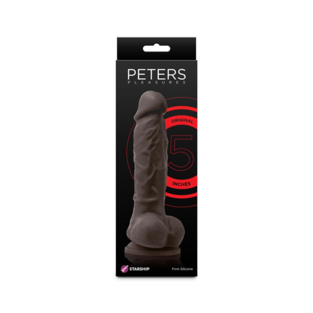 Text reads "No Image" above a stylized rocket in a circle with stars on a green background, reminiscent of the cosmic allure of Starship Peters Pleasures Vibrating 5in Dildo in Dark Brown.