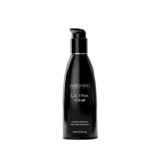 A green background displays the text "No Image" at the top, with a gray icon below featuring a stylized rocket surrounded by stars inside a circular border, evoking a sense of Ultra Chill Silicone Based Cooling 2oz for intimate pleasure.