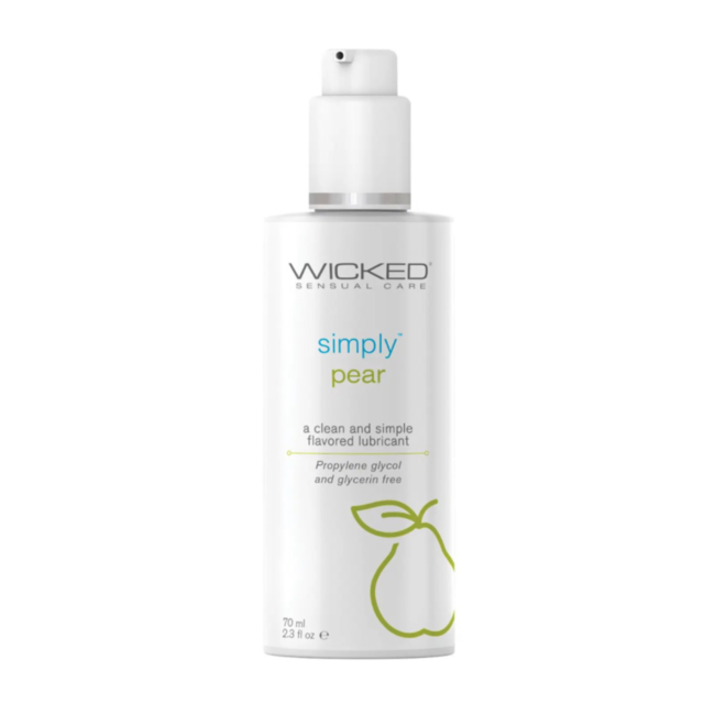 A green square showcases the text "No Image" above a rocket launching upwards, surrounded by stars and a circular border. This whimsical design could very well represent the sky-high quality of Wicked Sensual Care's SIMPLY PEAR 2OZ.