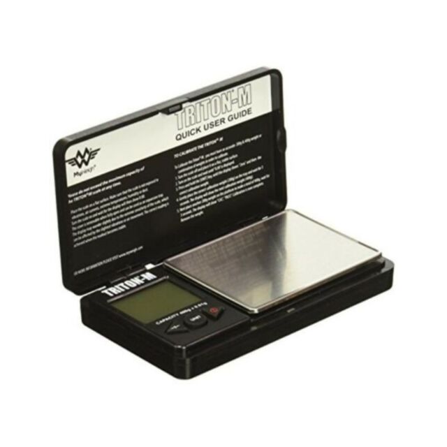 A green square graphic with a light blue circle featuring a rocket and stars highlights the high-quality Triton T2 Mini 400g x 0.01g scales. Above, the text reads No Image.