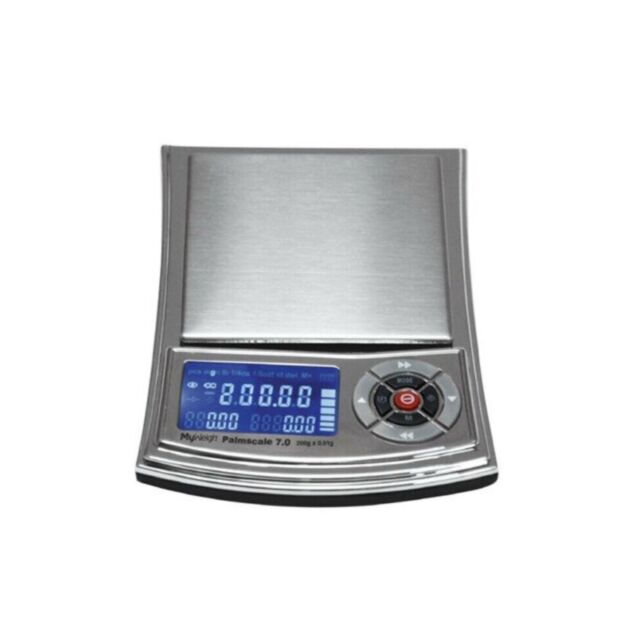 A placeholder graphic featuring a gray rocket within a circle surrounded by stars set against a green background, evoking the dependable precision of the Palmscale 7 700g x 0.1g. The text "No Image" is displayed above.