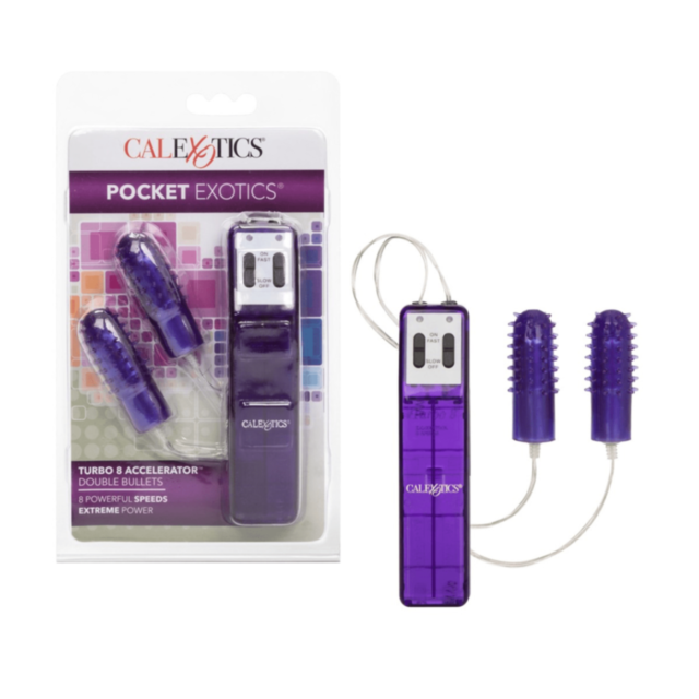 Graphic featuring a green background and a gray rocket illustration, powered by the Cal Exotics-Turbo 8 Dbl Blt with Sleeve Lavender for enhanced speed. Stars are scattered across the scene, adding to its dynamic appeal. The text "No Image" is displayed a