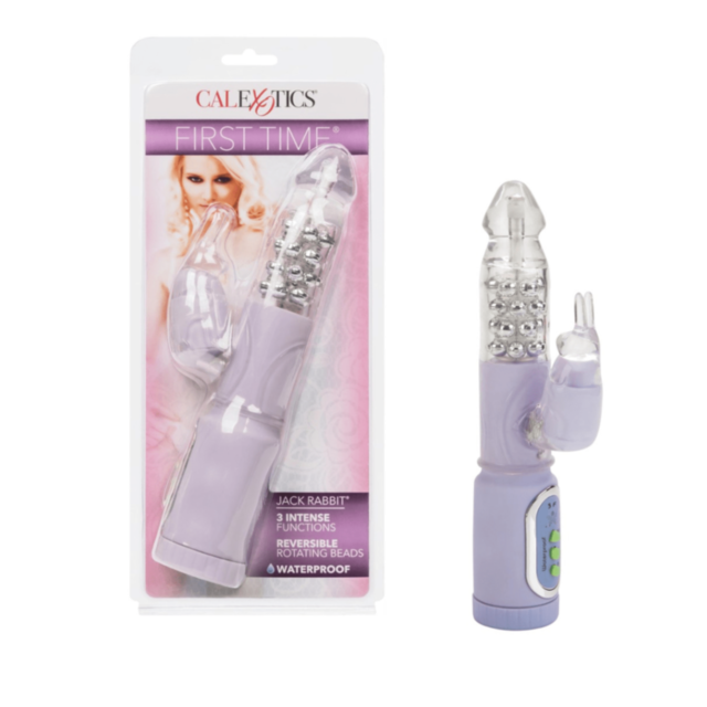 An illustration of a rocket soaring through a circular space filled with stars, set against a green backdrop with the words No Image above it, captures the excitement of discovery much like the Cal Exotics-First Time Jack Rabbit Purple's rotating silver p