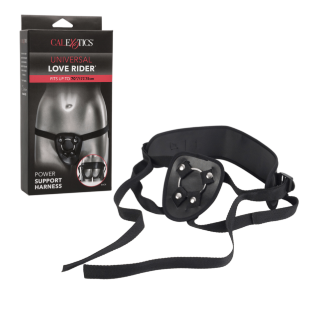 A green square displays a white icon of a rocket entering a circle, surrounded by stars, representing adventure. Above the icon, "No Image" is written. Consider it the Cal Exotics-Universal Lover Rider Power Support Harness for your imagination—offering h
