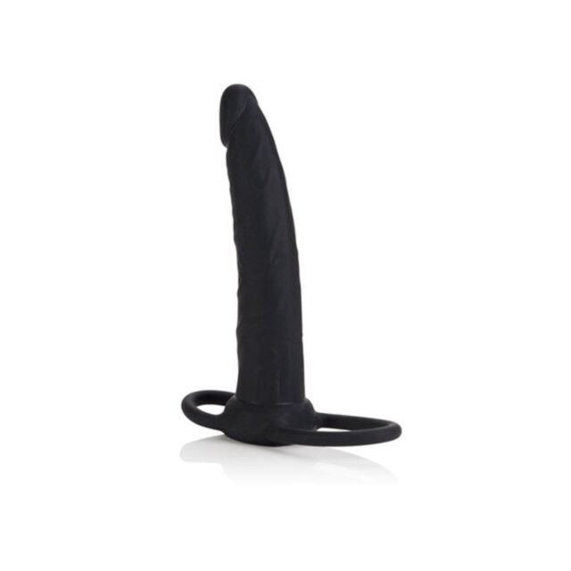 Illustration of a grey rocket circling a planet with stars, set against a green background. The text "No Image" graces the top. Crafted with body-safe materials, the Silicone Double Rider ensures both safety and vibrancy in every detail.