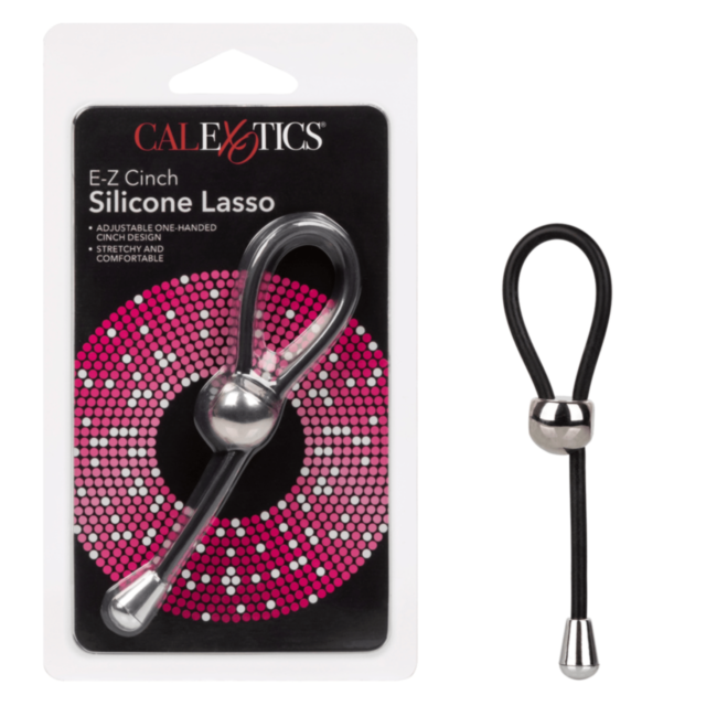 A graphic with no image on a green background, showing a simplified illustration of a rocket inside a circle adorned with star-like shapes, akin to the boost and thrill associated with using the Cal Exotics E Z Cinch Sil. Lasso pleasure ring, embodies the
