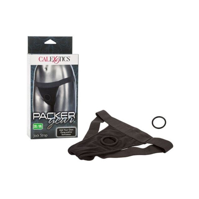 A green square displays a gray rocket circling a planet, topped with the text "No Image" and showcasing bold design and functional support like the Cal Exotics-Packer Gear Jock Strap 2XL 3XL.