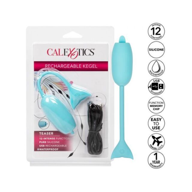 Cal Exotics-Rechargeable Kegel Teaser-Blue