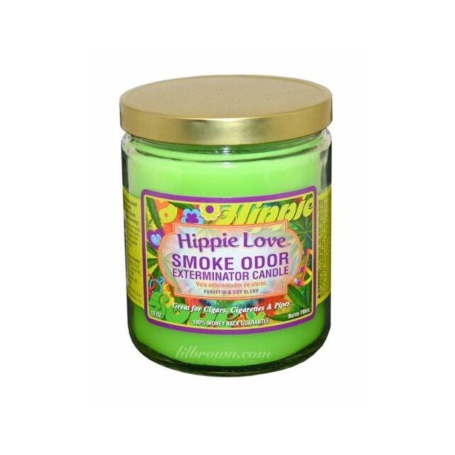 A green background with white text declares "No Image," and beneath it, a gray rocket icon encircled by tiny stars launches into the air, capturing the cosmic essence of Smoke Odor Candle Hippie Love Jars.