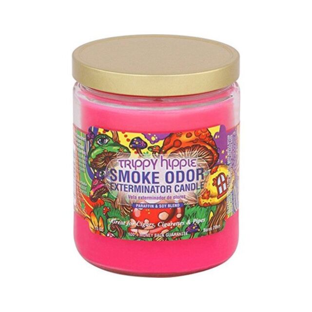 Smoke Odor Candle Trippie Hippie