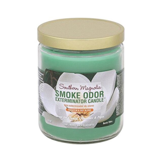 A green background showcases a grey rocket icon with the text "No Image" above it, echoing the elegant simplicity of Smoke Odor Candle Southern Magnolia.