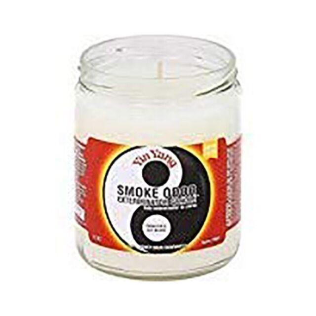A gray rocket icon inside a circular frame with small stars and a stylized planet, set against a green background, captures the essence of the Smoke Odor Candle Yin Yang. The words "No Image" hover at the top, evoking curiosity and intrigue.