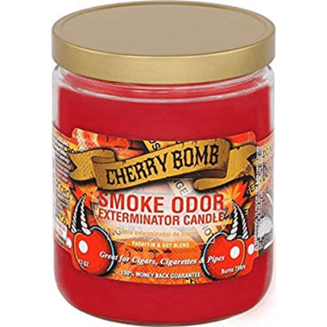 Text reading No Image floats above a graphic of a rocket launching into space, leaving trails reminiscent of the gentle wisp from Smoke Odor Candle Cherry Bomb. The scene is set against a vibrant green background, adding to the allure much like this candl
