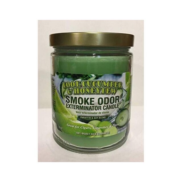 A green backdrop features white text stating "No Image" above an icon depicting a rocket launch within a circle adorned with stars and cucumbers, reminiscent of the Smoke Odor Candle Cool Cumber Honeydew design.