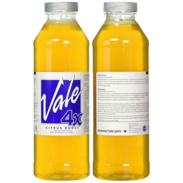 A placeholder image with a green background featuring a stylized gray rocket and planet inside a circle displays the text "No Image" alongside a hint of Citrus Burst Flavor to add zest to Vales Solution 4X.