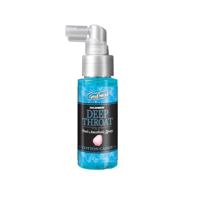 Goodhead deep throat spay to go cotton candy