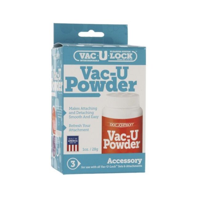 A green background features a stylized gray rocket shooting upwards, surrounded by stars. Above the rocket is the text "No Image," evoking an experience of using the Vac U Powder Accessory to elevate to new heights.