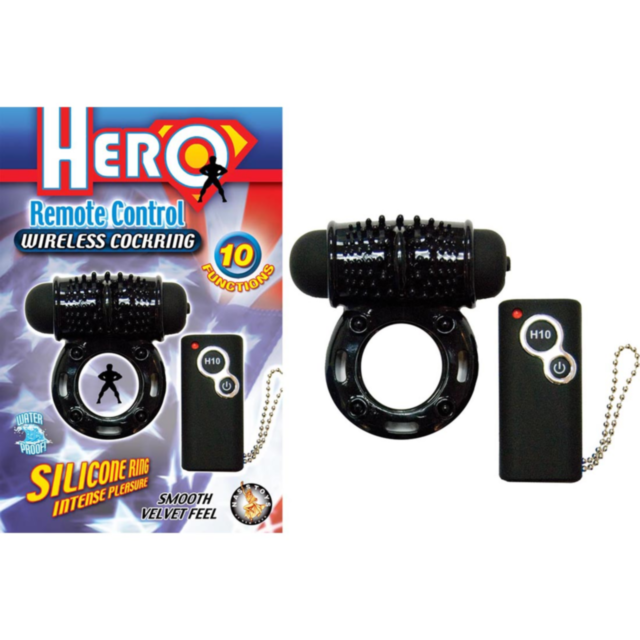 Nasstoys-Hero 10 Funct Remote Control Wireless Cockring