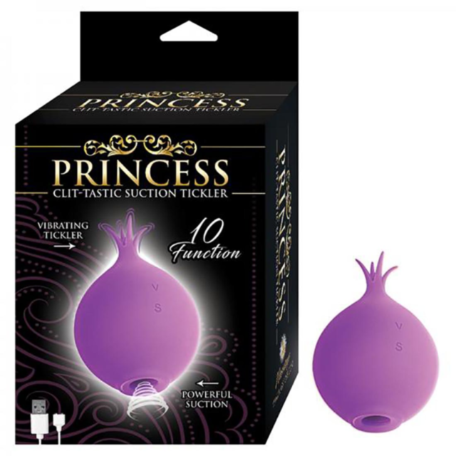Nasstoys-Princess Clit-Tastic Suction Tickler-Lavender