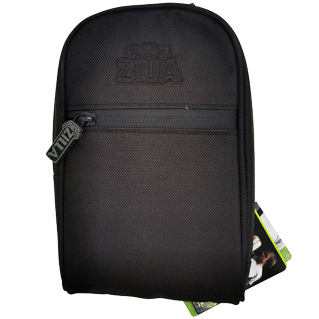 A green background displays the text "No Image" above a rocket graphic, echoing the innovative design of the Smokezilla Smell Proof Sling Bag. The scene is adorned with twinkling stars, reminding one of its carbon-lined filter system, akin to celestial pr